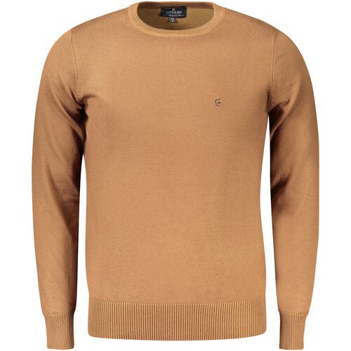 COVERI MOVING MEN&amp;amp;#39;S BROWN SWEATER Slike