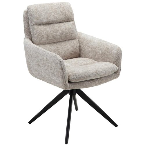 Bessagi Home naslanjač laurin, rjavosiva, vrtljiv Cene