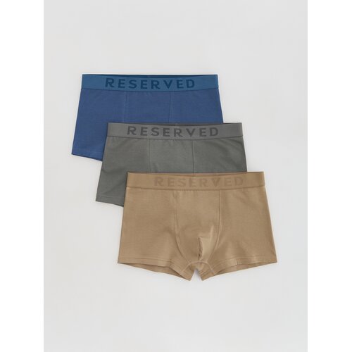 Reserved Komplet od 3 para classic bokserica - bež Cijene