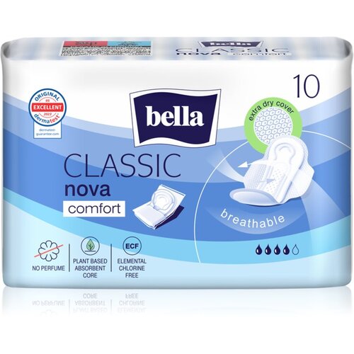 Bella Nova Classic Comfort menstrualni vložki s krilci 10 kos Cene