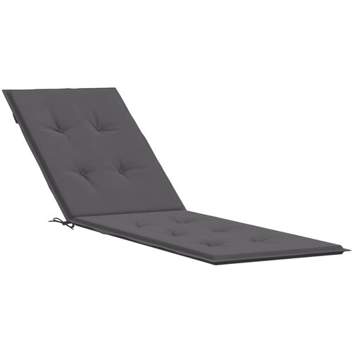 vidaXL jastuk za ležaljku antracit (75 + 105) x 50 x 3 cm Cijene