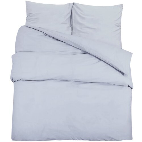 Maison Chic Komplet posteljnine - Posteljnina siva 200x200 cm lahka mikrovlakna, (21786936) Cene