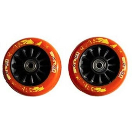 Spartan Rezervna kolesa za skiro pu 100mm PU 100mm oranžna S-278 Cene