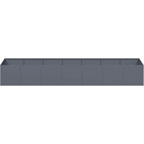  Sadilica antracit 280x80x40 cm od čelika Slike