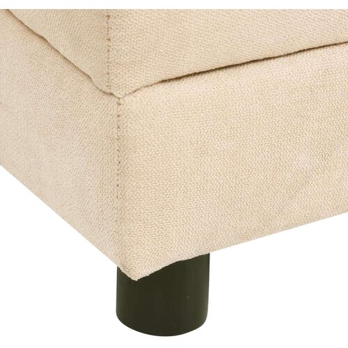 vidaXL Sofa za pse s jastukom krem 83 x 44 x 44 cm plišana Cijene