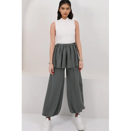 Trend Alacati Stili ženske pantalone Alc-X14914, kaki Slike