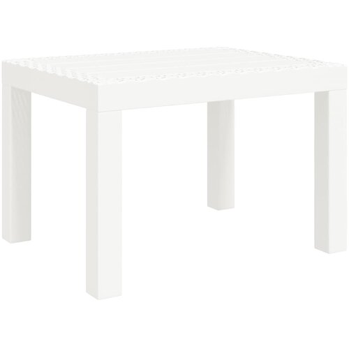  Vrtni stol bijeli 59 x 47 x40 cm PP Slike