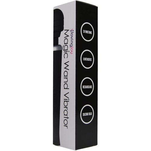 Loving Joy 2024 MasaŽer Loving Joy Magic Wand Black Slike