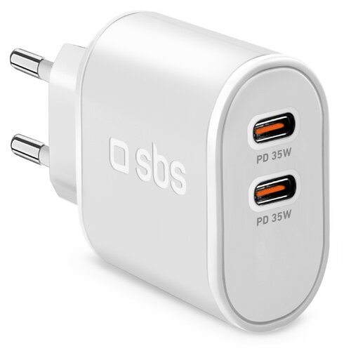 Sbs Wall Charger weiss 35W 2xUSB-C Cene