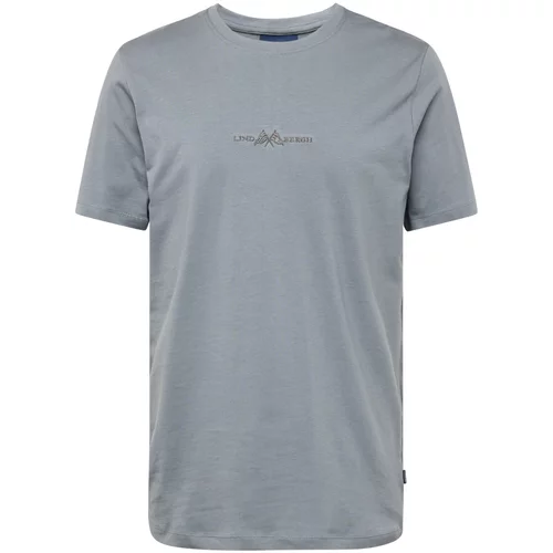 Lindbergh Majica dimno modra / srebrno-siva
