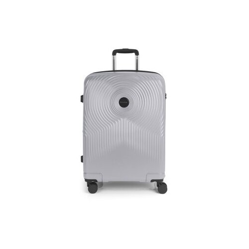 Gabol Kofer srednji 45x65x28/31 cm polikarbonat 72,6/80,4l-3,6 kg Radar srebrna ( 16KG125446S ) Slike