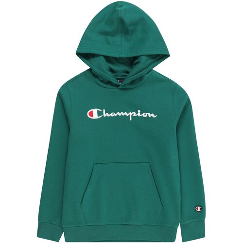 Champion Authentic Athletic Apparel Sweater majica 'Classic' smaragdno zelena / crvena / bijela Cijene