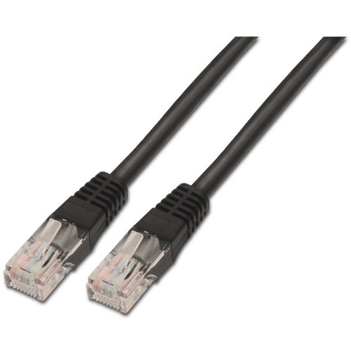 AISENS RJ45 CAT.6 UTP AWG24 Black 3.0M Network Cable 3.0M, (20754562) Cene