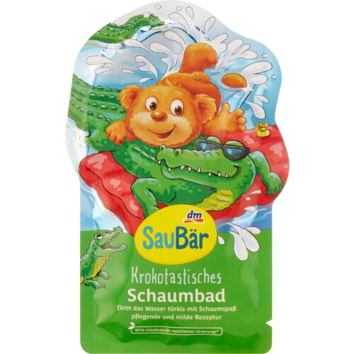 SauBär Penušava kupka- krokodil 40 ml Cene