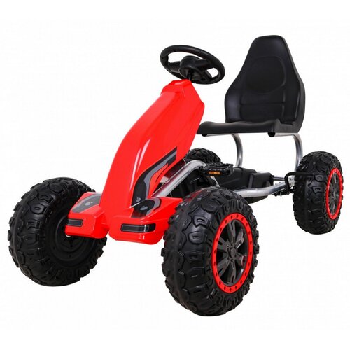  Go-kart s pedalama Inlea4Fun STRONG - crveni Slike