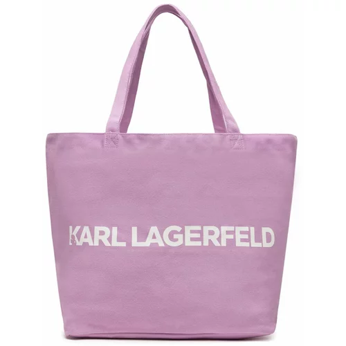 Karl Lagerfeld Ročna torba 240W3870 Modra