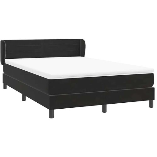 Box spring krevet s madracem crni 160x210 cm bar&amp;scaron;unasti Slike