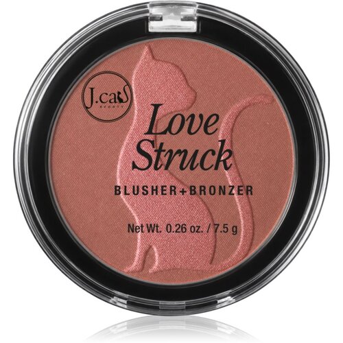 J.Cat Beauty Love Struck bronzer in rdečilo odtenek 110 Babe 7.5 g Slike