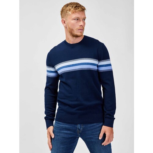 GAP Cotton sweater with stripes - Men Slike