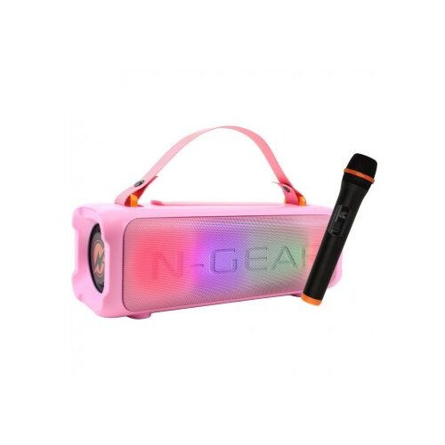 N-gear blazooka zvučnik i mikrofon 703 pink Slike