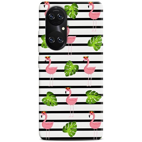 CaseGadget Silikonski ovitek s potiskom za Huawei P50 - Večbarvna 2 Cene