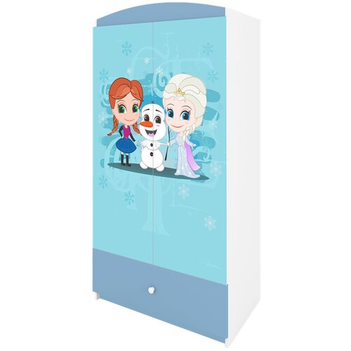 HAPPYKIDS Garderobni ormar Dreamy Frozen Plava Cene
