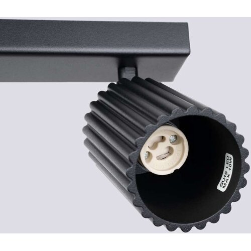  Sollux SL.1580 - Spot svetiljka KARBON 2xGU10/10W/230V crna Slike