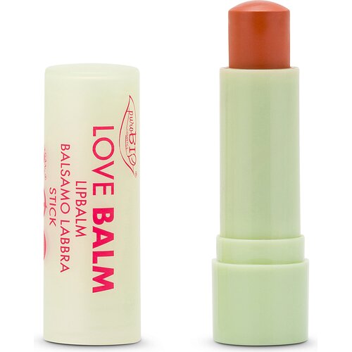 PuroBIO cosmetics LOVE BALM Lip Balm Stick - 02 apricot Slike