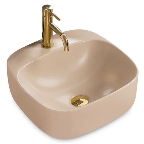 REA Bath Luiza 42 umivalnik Beige MAT Slike