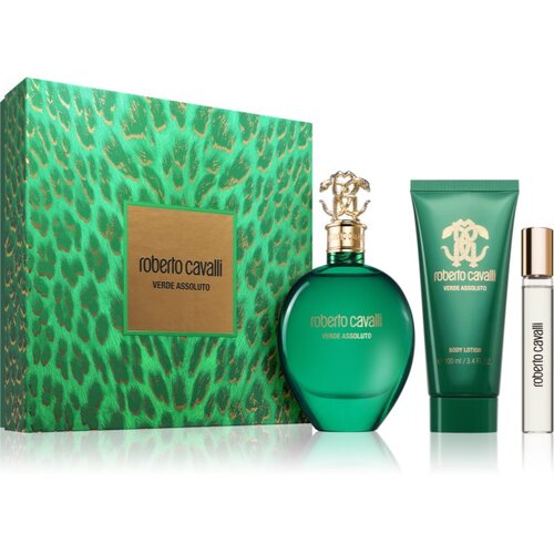 Roberto Cavalli Signatura Verde Assoluto darilni set za ženske Slike