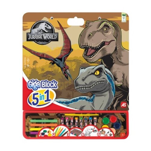 As Company giga block 5 u 1 dinosaurus svet ( AS27539 ) Slike