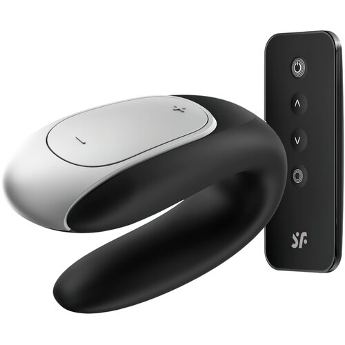 Satisfyer vibrator za parove Double Fun, crni Cijene