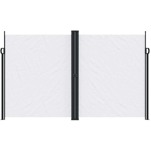 VidaXL Bočna tenda na uvlačenje bijela 180x1000 cm Slike