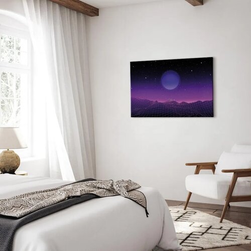  Slika - Futuristic landscape 2 (1 Part) Wide 90x60 Standard Cene