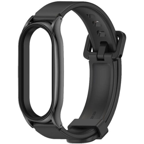  Pa&amp;scaron;ček za uro xiaomi mi band 5, 6 in 7 - črn Slike