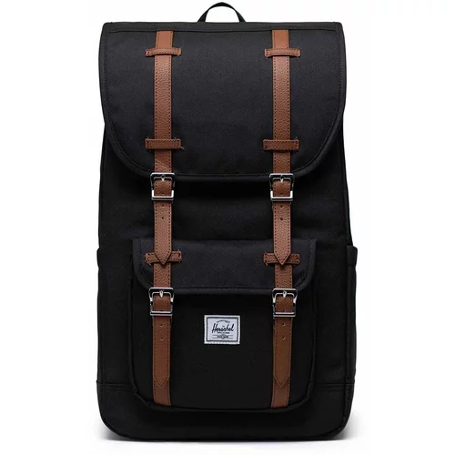 Herschel Ruksak Little America Backpack boja: crna, veliki, bez uzorka