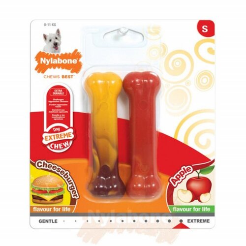 Nylabone Ec Tp Igracka za zvakanje. ukus cizburgera i jabuke S Slike