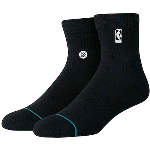 Stance NBA Logoman Black Qtr nogavice