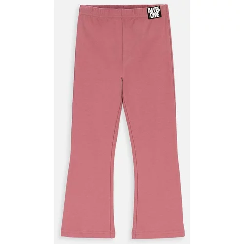 Coccodrillo Otroške hlače roza barva