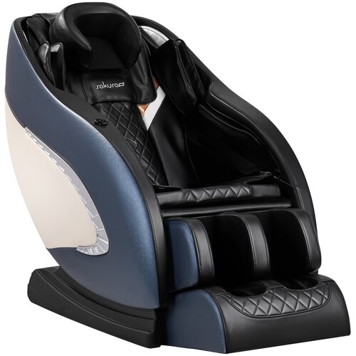 Shumee Sakura Classic 305 Blue masažni stol, (21388167) Cene