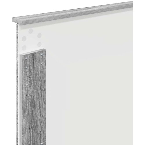  Krevet s od storage Siva Sonoma 90 x 190 cm Konstruirano drvo Slike