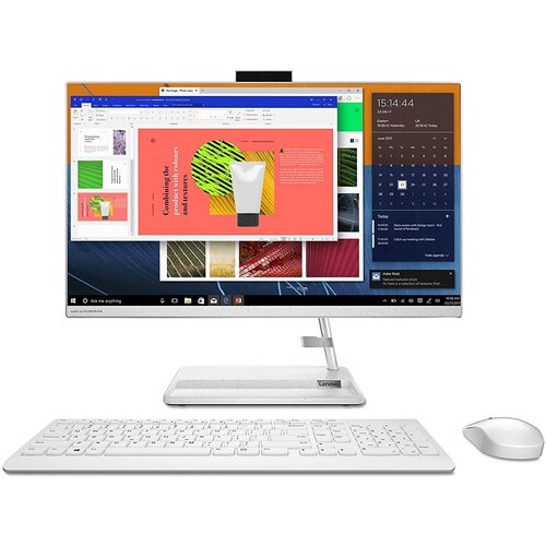 Lenovo aio ideacentre 3 24ALC6 23.8 fhd ips ryzen 5 5625U 8GB 512GB ssd/ beli all in one računar Slike