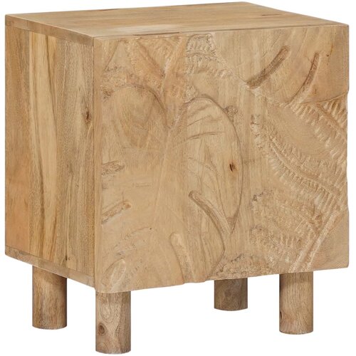  Ručno rađeni noćni ormarić Tamnije smeđi teak 40 x 30 x 45 cm Cijene
