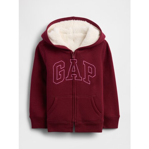 GAP Baby Insulated Sweatshirt Logo Sherpa - Girls Slike