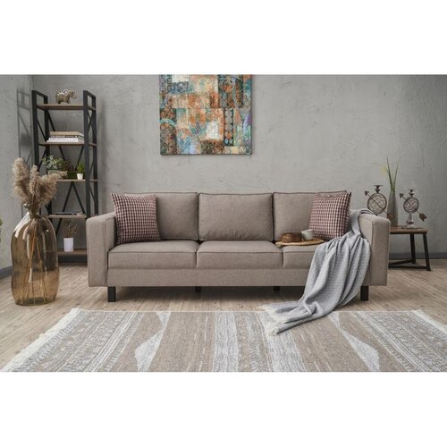 Atelier Del Sofa Kale Linen trosed 222 cm, krem Slike