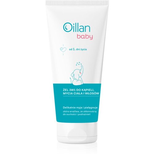 Oillan Baby Gentle Body Wash otroški gel za umivanje in šampon 3v1 200 ml Cene