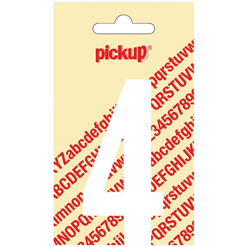  Nalepka Pickup (Motiv: 4, bele barve, višina: 90 mm) Cene