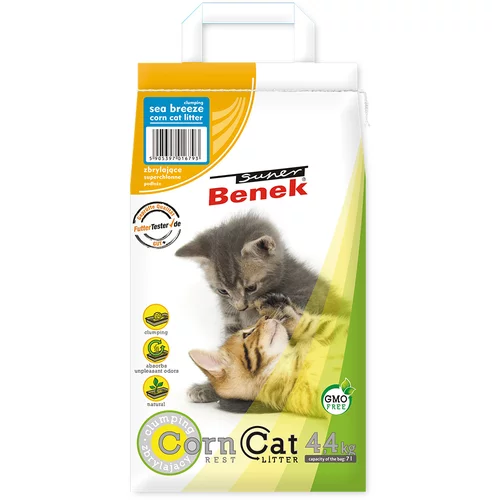 Benek Super Corn Cat Sea Breeze - 7 l (oko 5 kg)