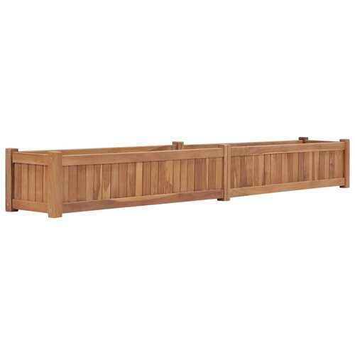 vidaXL Visoka greda 200x30x25 cm trdna tikovina Cene