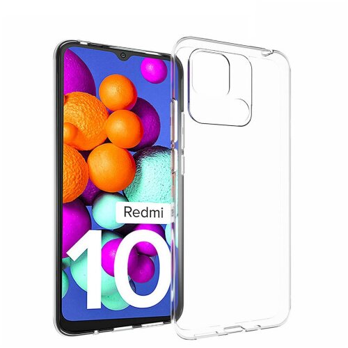 Onasi Ultra tanek silikonski ovitek za Xiaomi Redmi 10C - prozoren Slike
